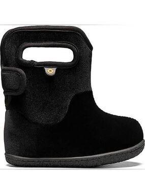 Size 8 Toddler Bogs Kids Black Cozy Boots